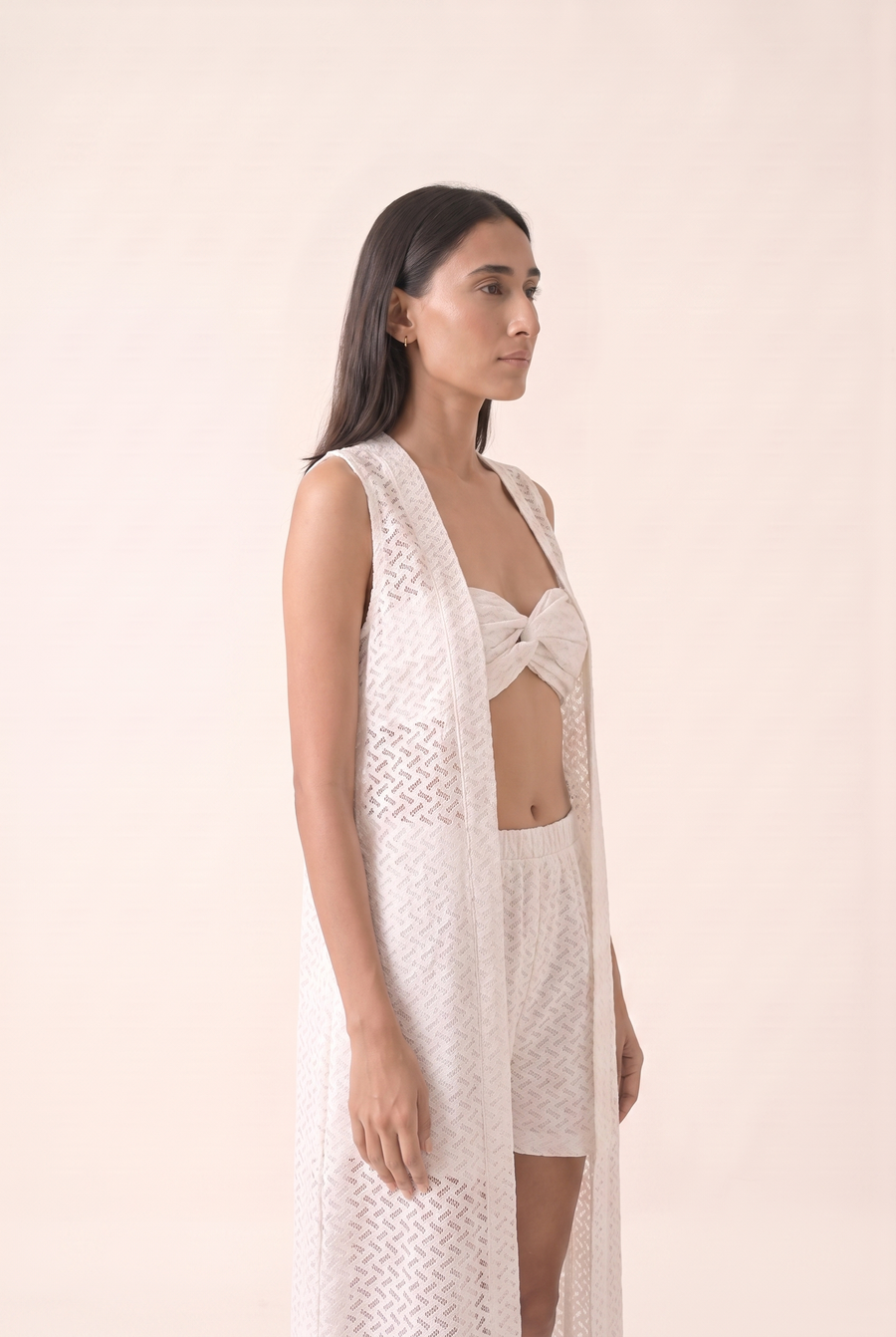 Arabisk patterned three piece set, side view