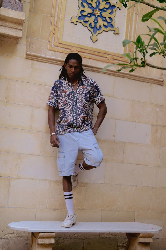 Men's Trees Button-up (Garden)