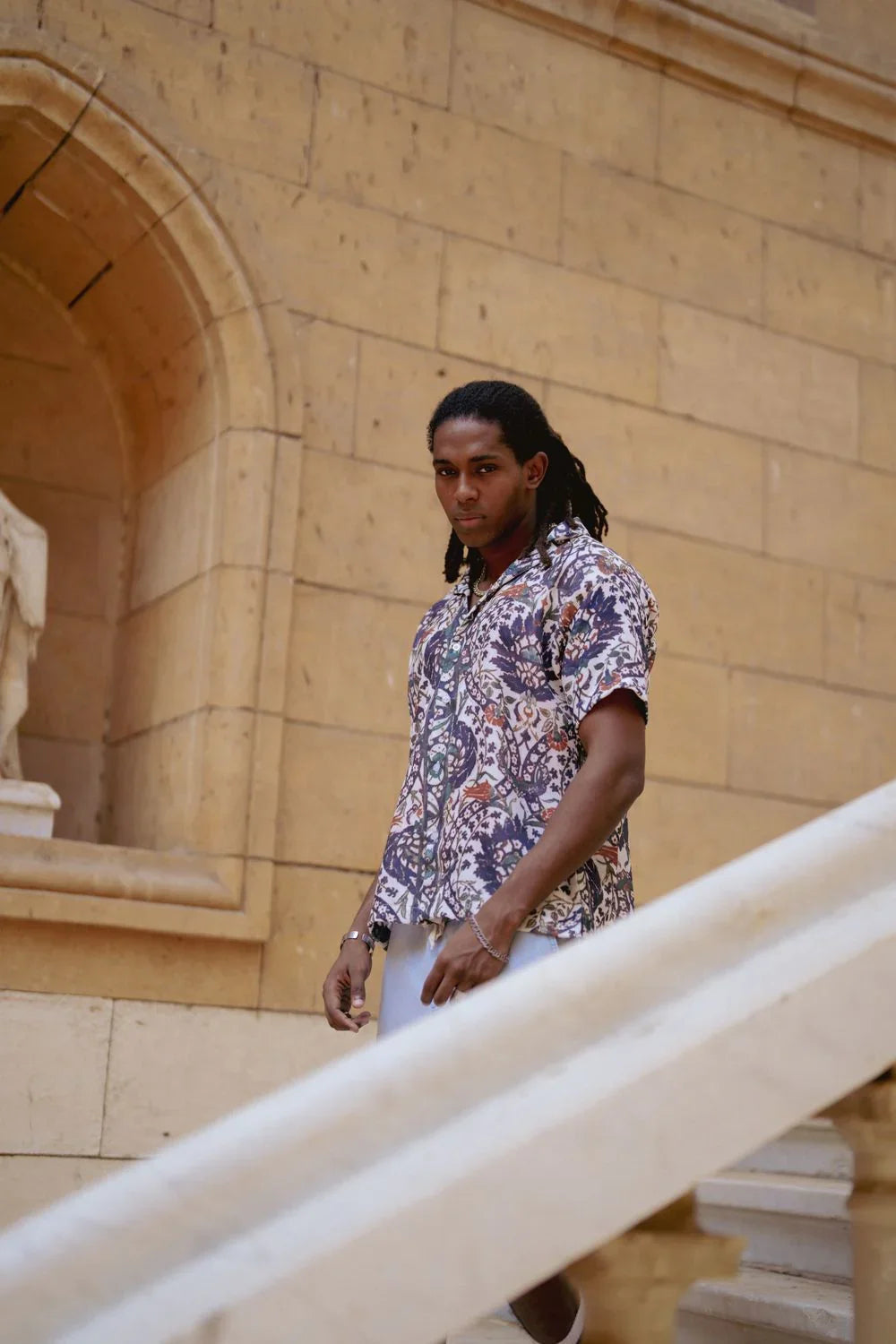 Men's Trees Button-up (Garden)
