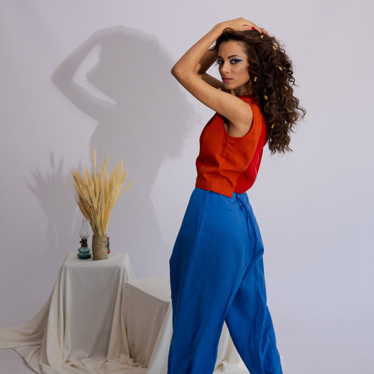 Women's Top (Red/Orange)