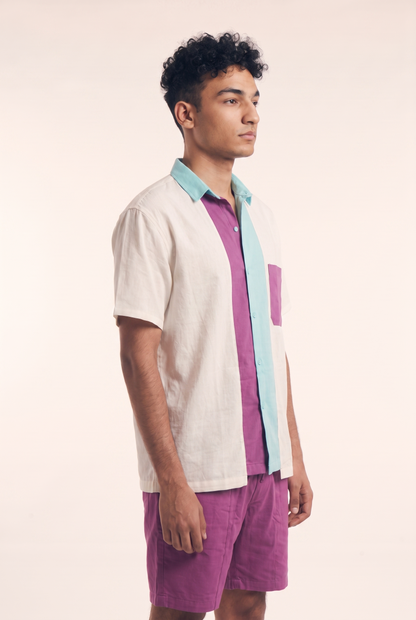 Men's Linen Button-up