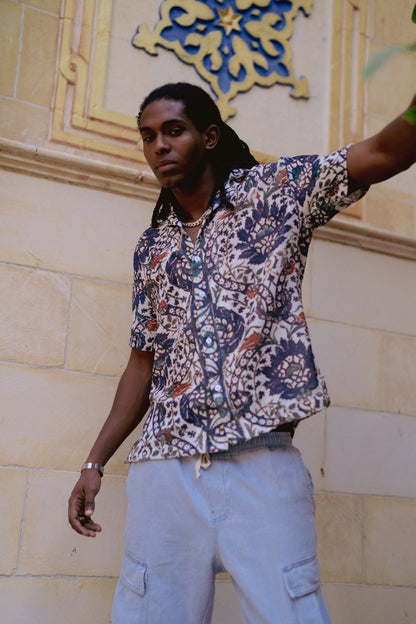 Men's Trees Button-up (Garden)