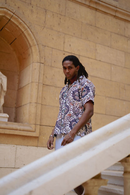 Men's Trees Button-up (Garden)